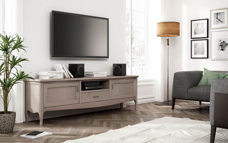 Mueble TV,  Color: TIERRA